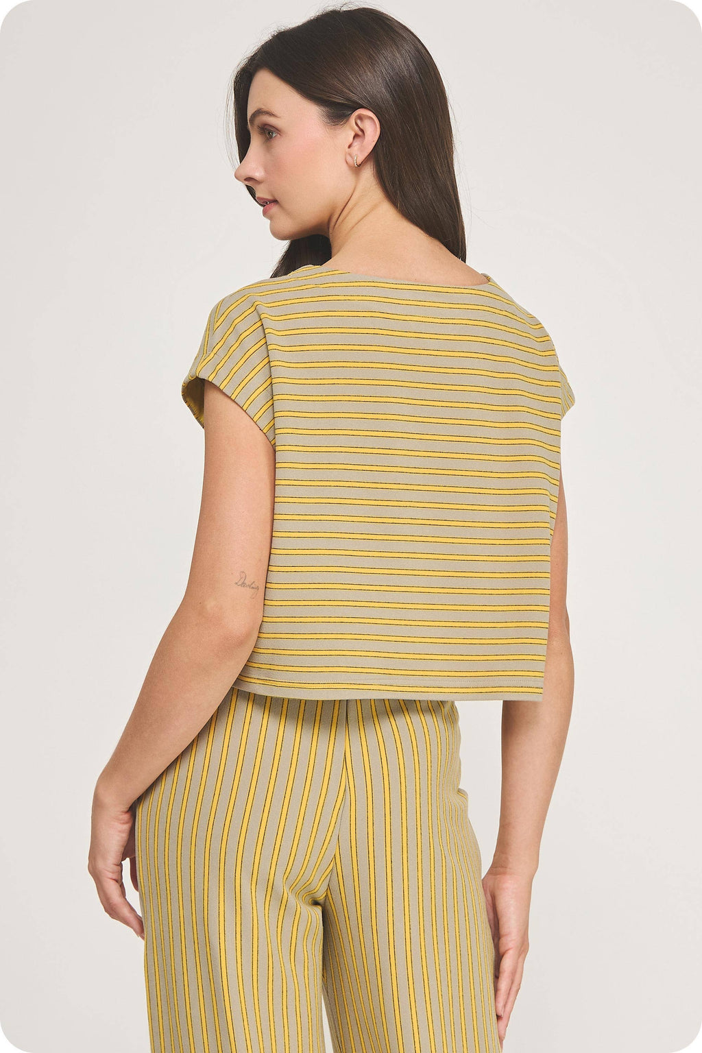 Striped Knit Top