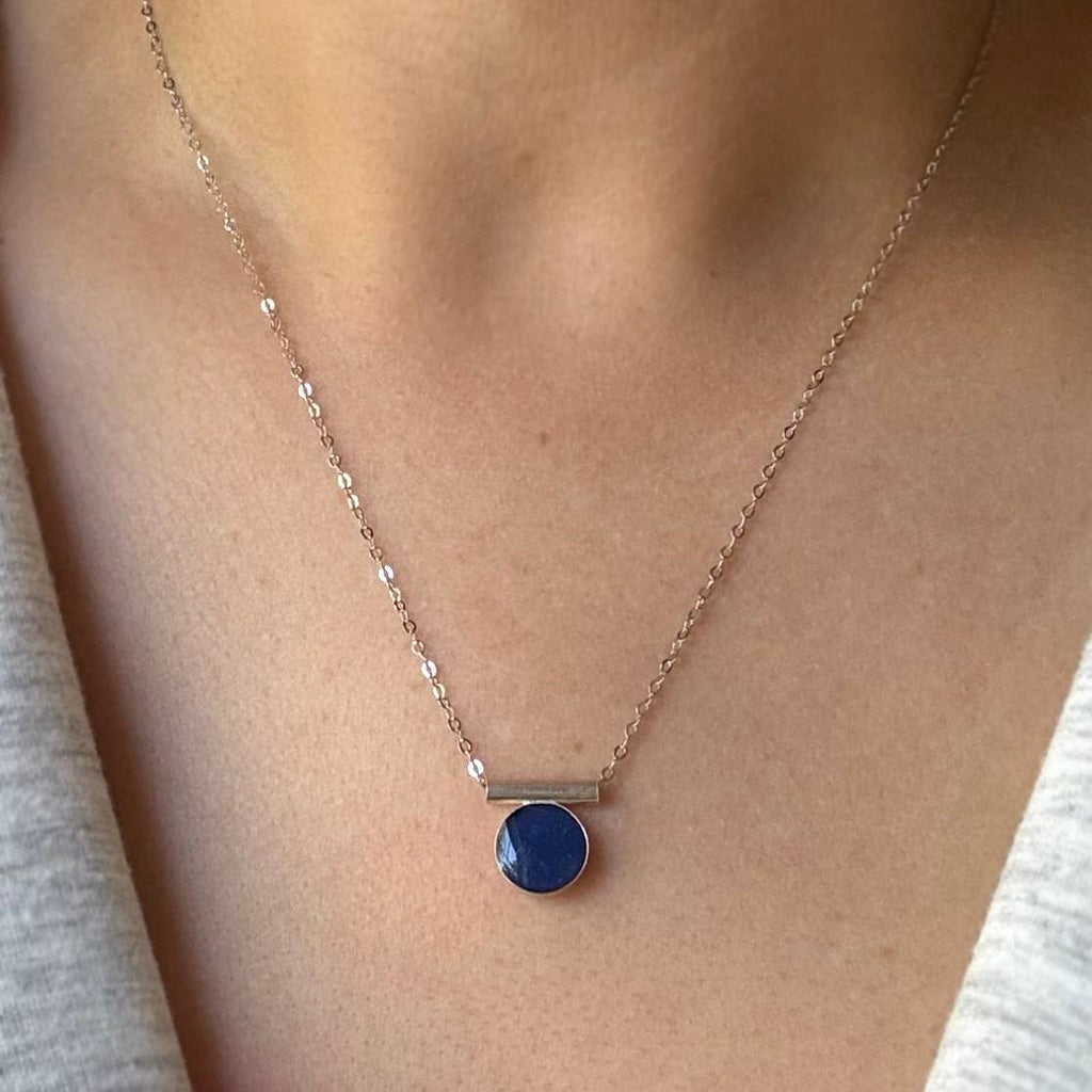 Sapphire Chiefe Necklace - 14K Gold Fill