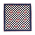 Exhibit 011: Checkerboard Silk Scarf
