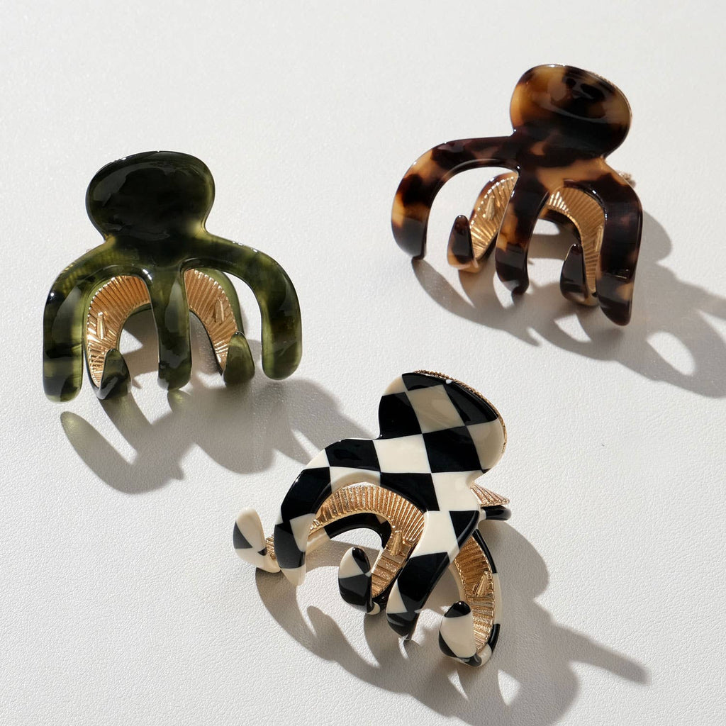 Exhibit 007: Vintage-Inspired Small Claw Clip