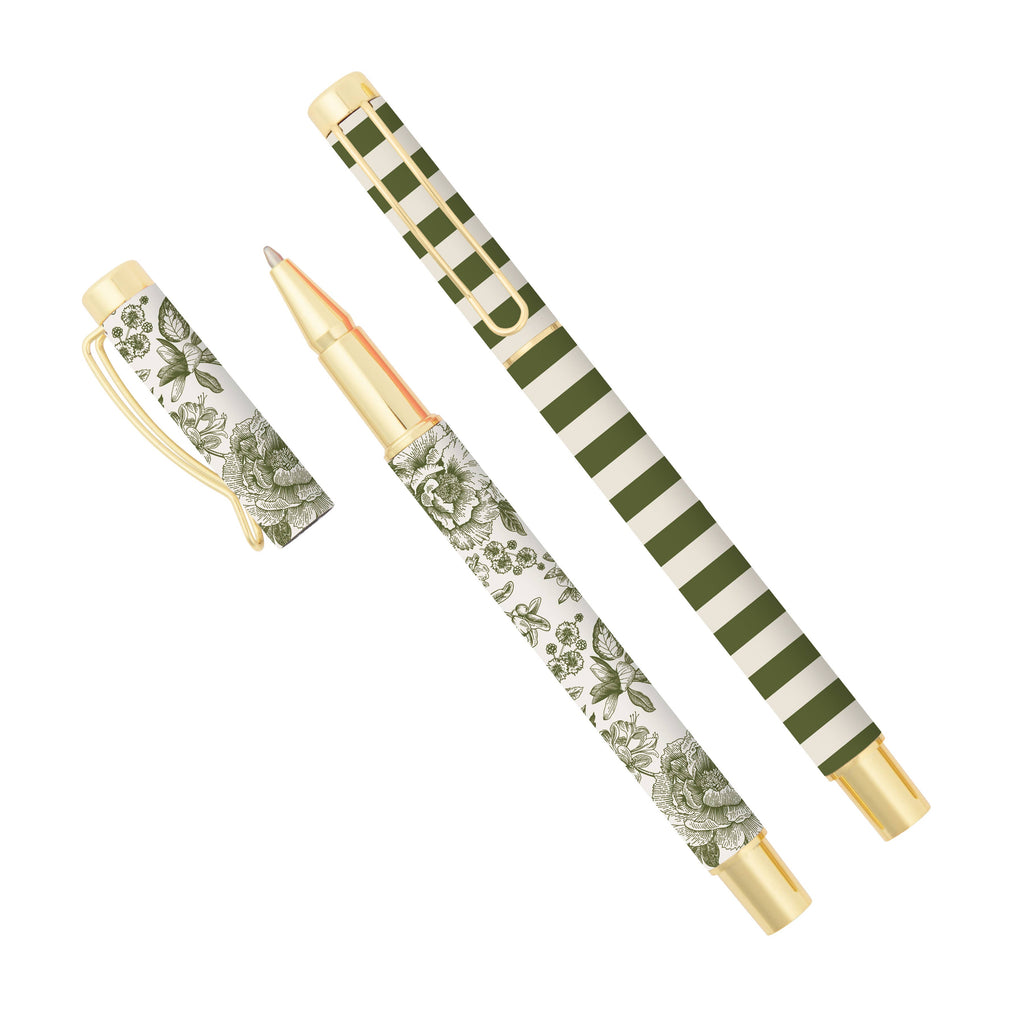 Exhibit 005: Investigator's Metal Pen Set - Green
