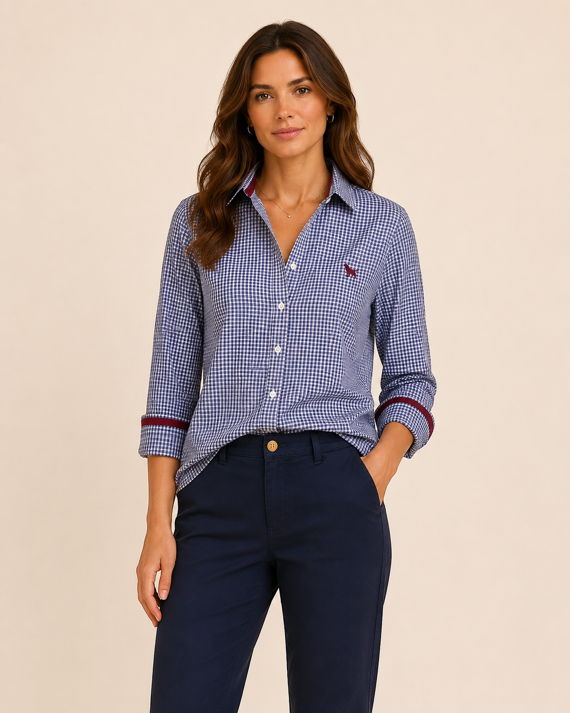 Gingham Icon Blouse
