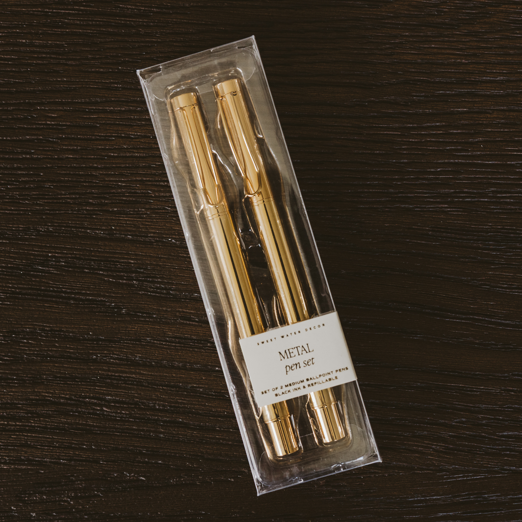 Exhibit 006: Investigator's Metal Pen Set - Gold
