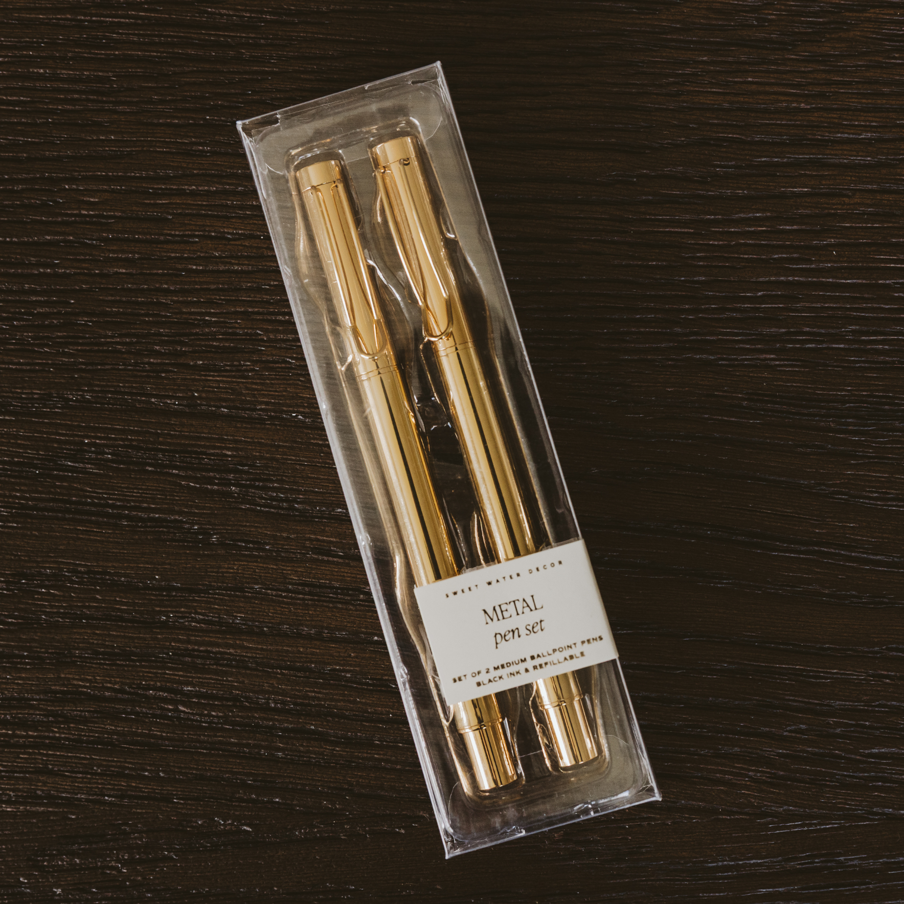 Exhibit 006: Investigator's Metal Pen Set - Gold