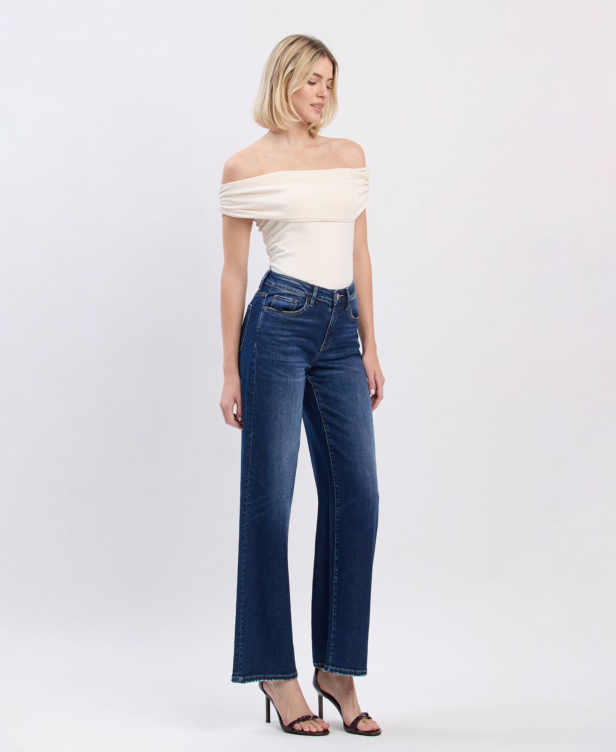 Classic Wide Leg Denim