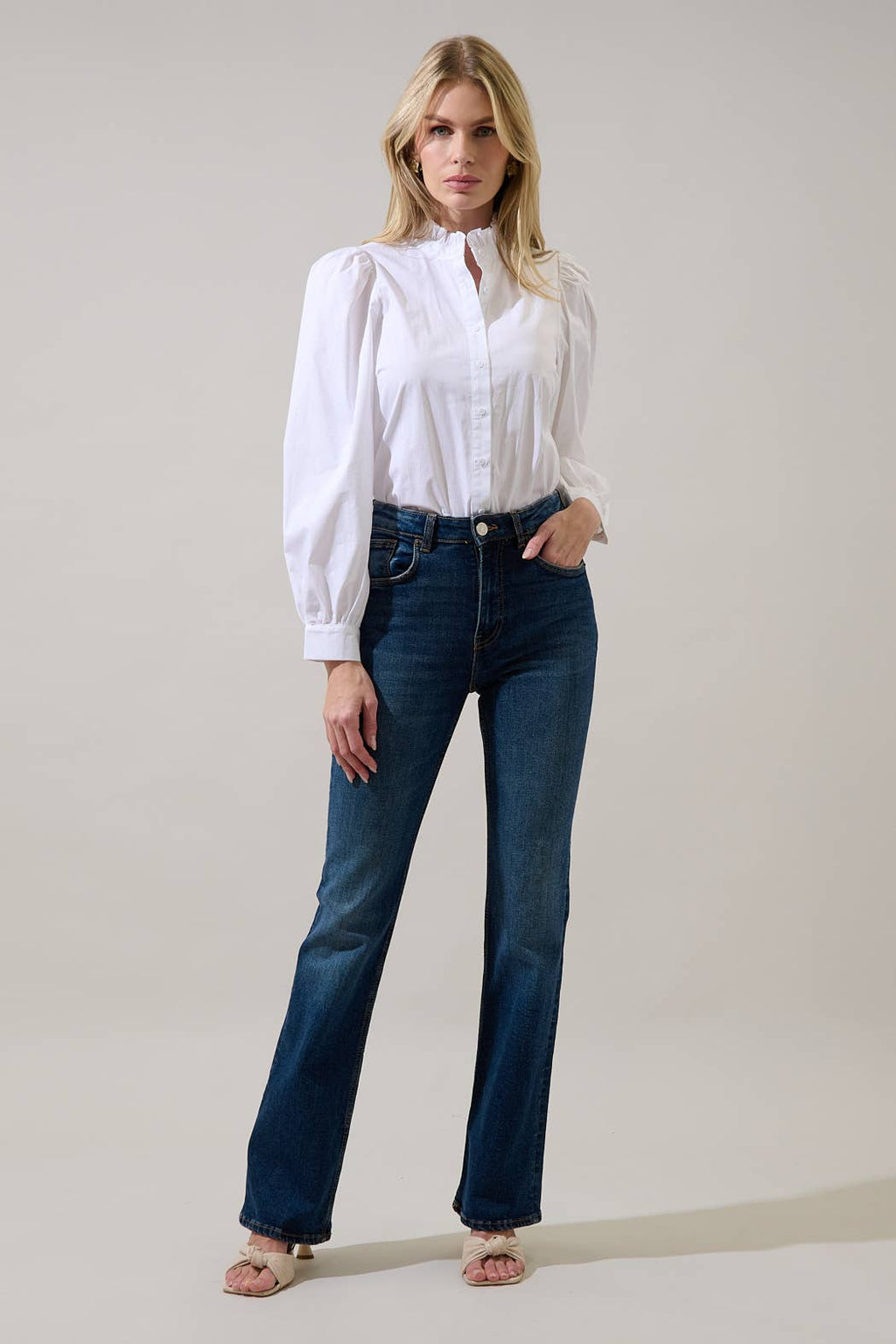 Classic White Button Down