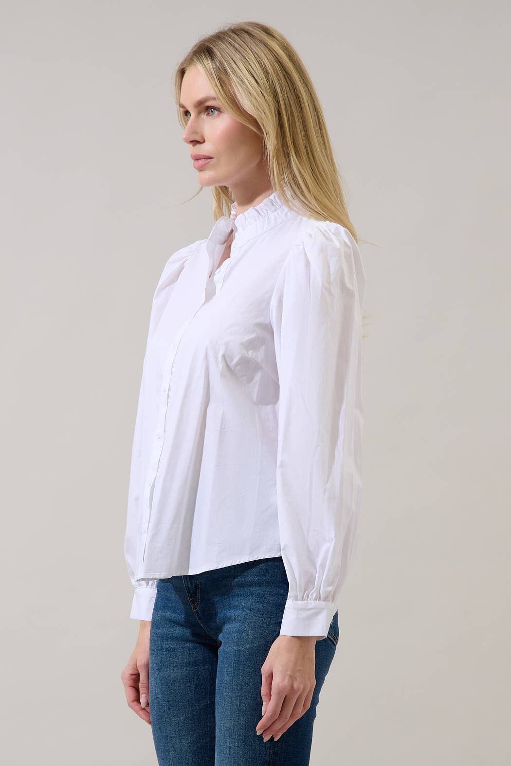 Classic White Button Down