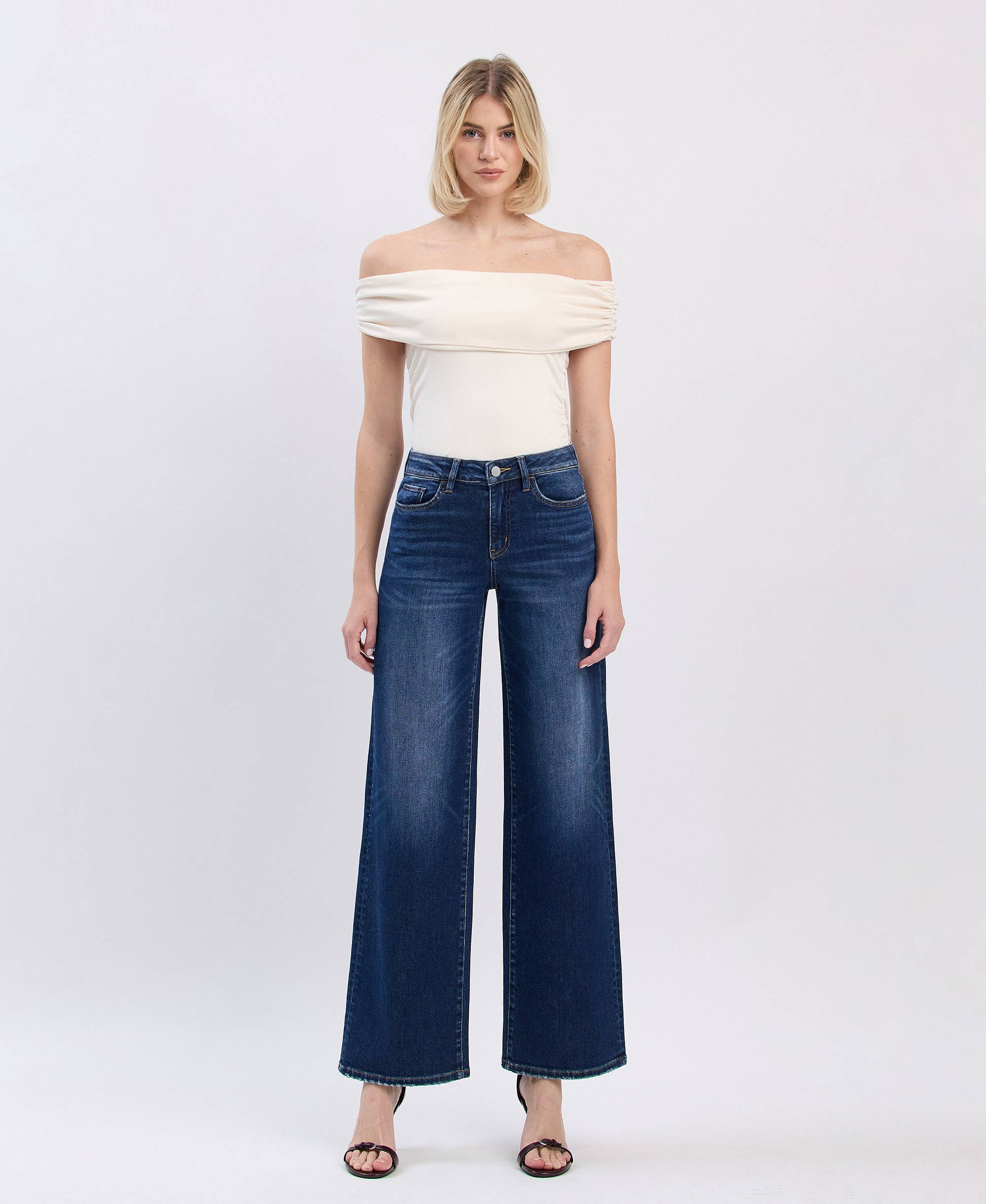Classic Wide Leg Denim