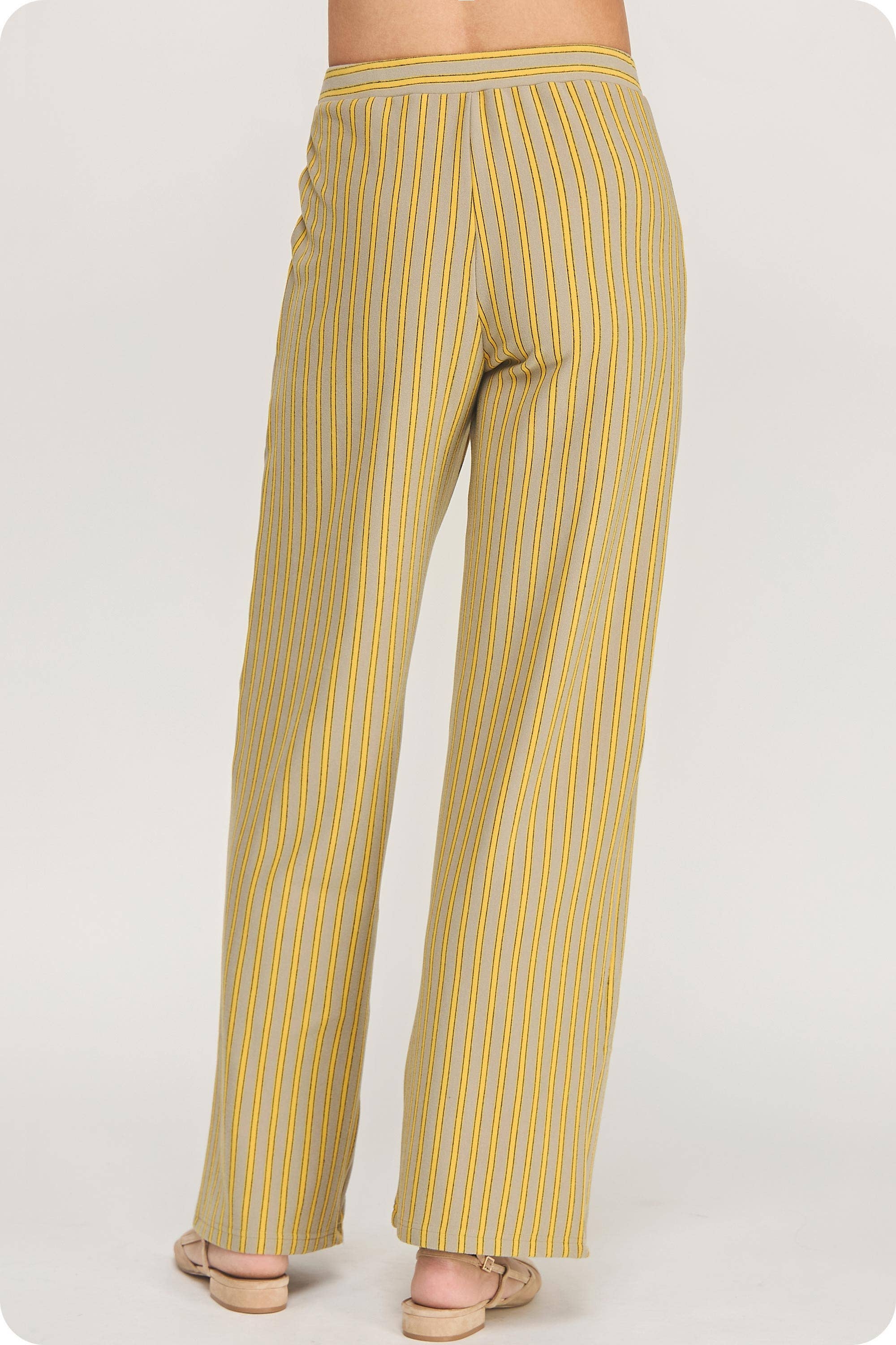 Striped Knit Pants