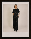 Embroidered Edith Lightweight Trousers