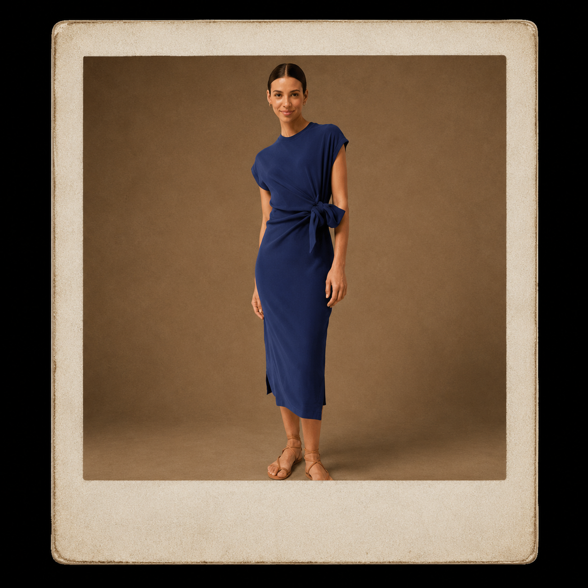 Elowyn Dress - Navy Blue
