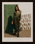 Evergreen Gracie Fringe Skirt