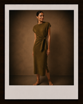 Elowyn Dress - Juniper Green