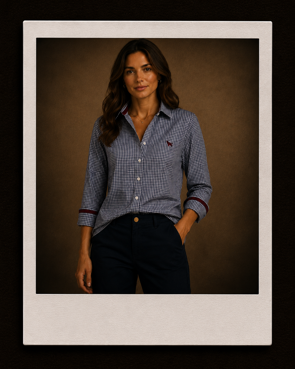 Gingham Icon Blouse
