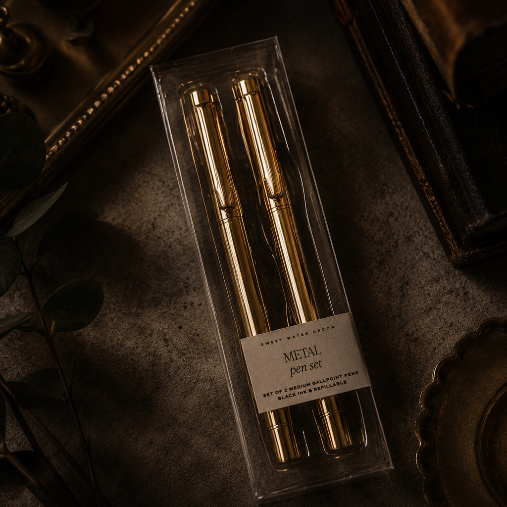 Exhibit 006: Investigator's Metal Pen Set - Gold