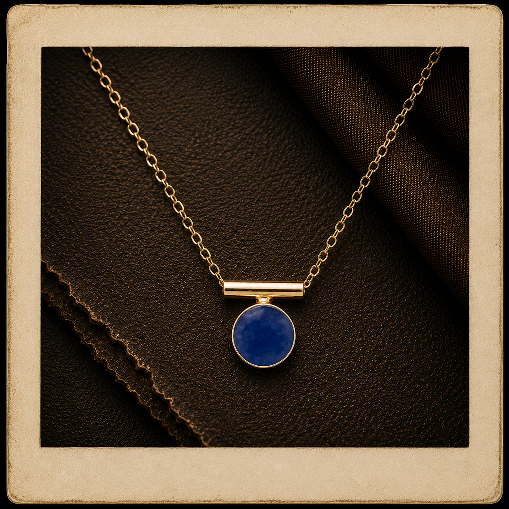 Sapphire Chiefe Necklace - 14K Gold Fill