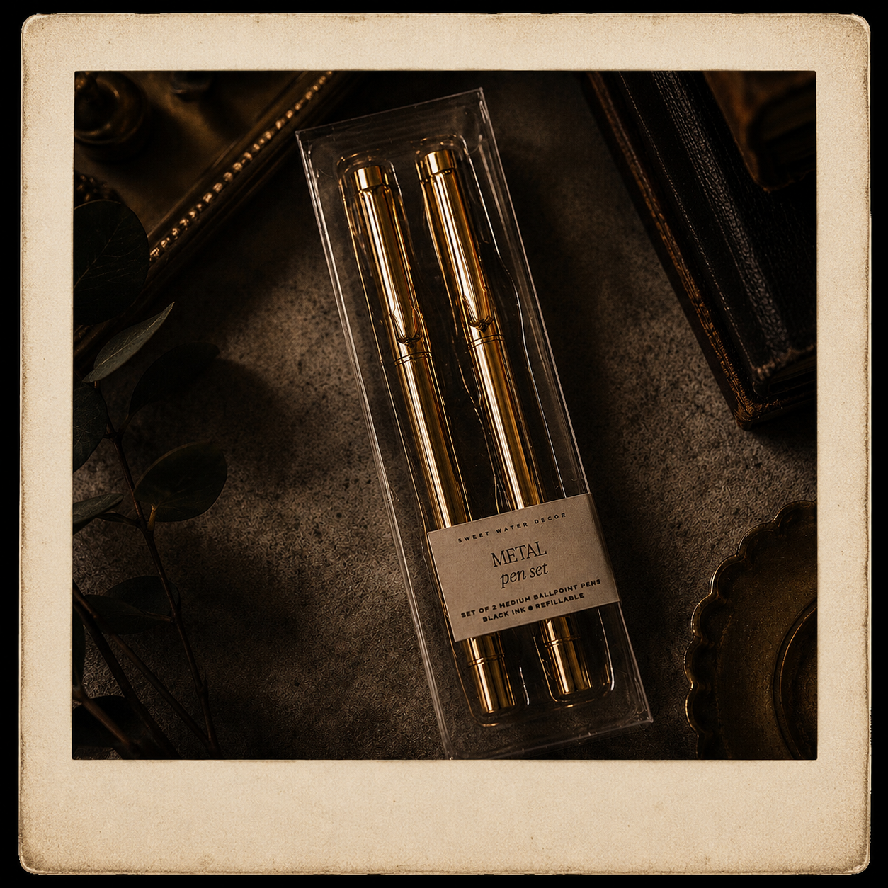 Exhibit 006: Investigator's Metal Pen Set - Gold