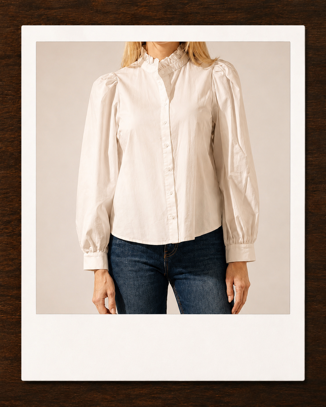 Classic White Button Down