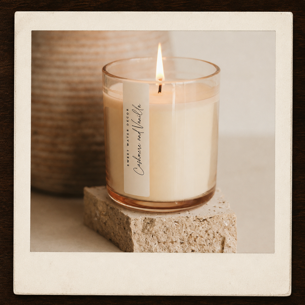 Exhibit 003: Cashmere and Vanilla Candle