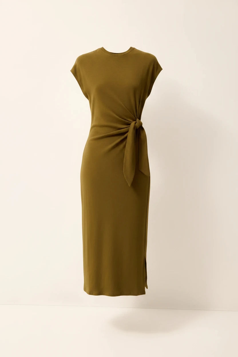 Elowyn Dress - Juniper Green