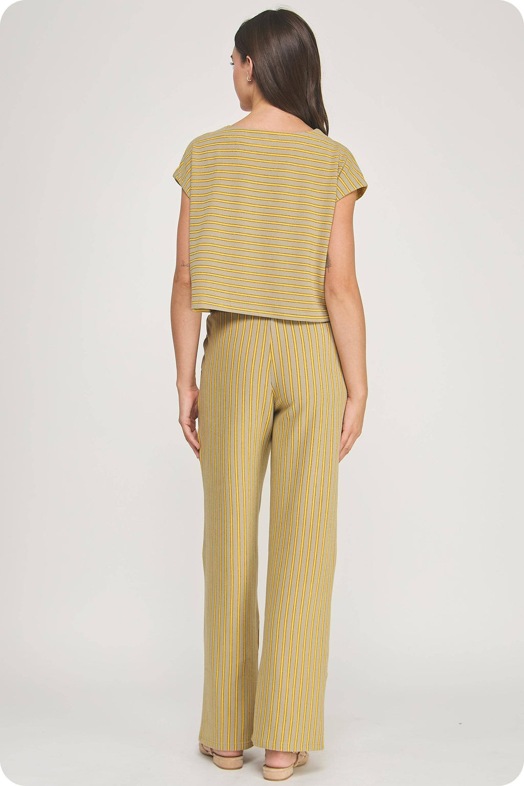 Striped Knit Pants