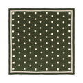 Exhibit 012: Matcha Polka Dot Silk Scarf