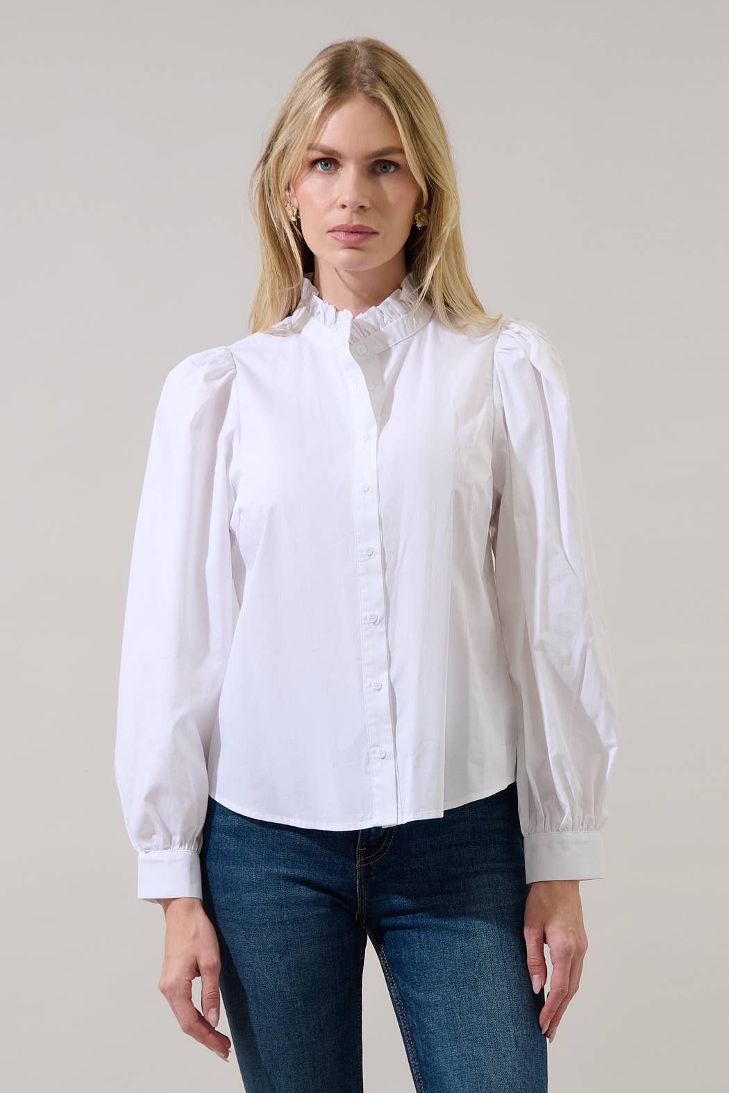 Classic White Button Down