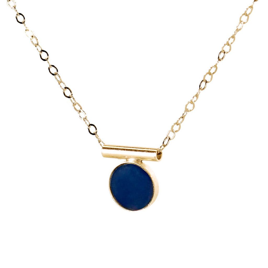 Sapphire Chiefe Necklace - 14K Gold Fill
