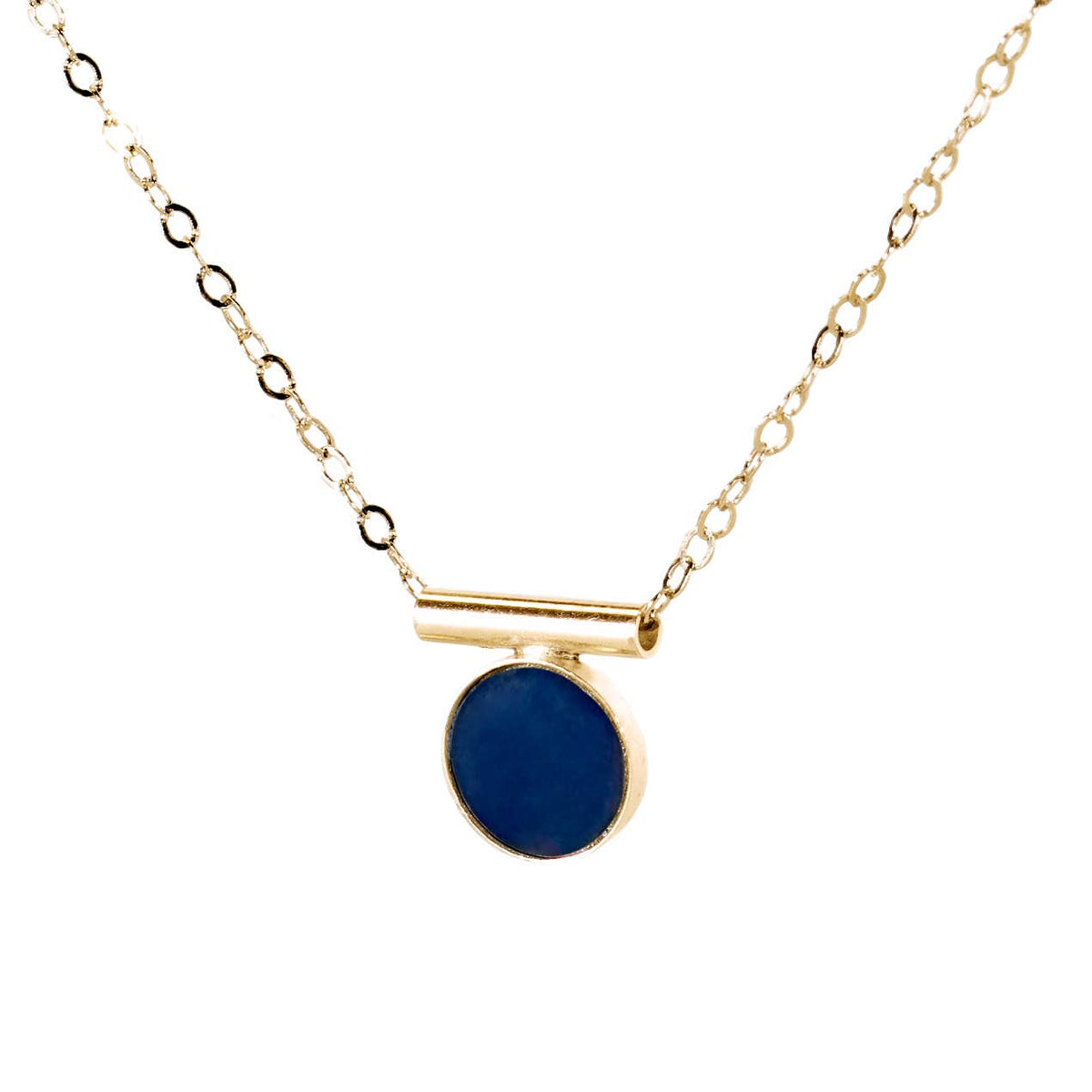 Sapphire Chiefe Necklace - 14K Gold Fill